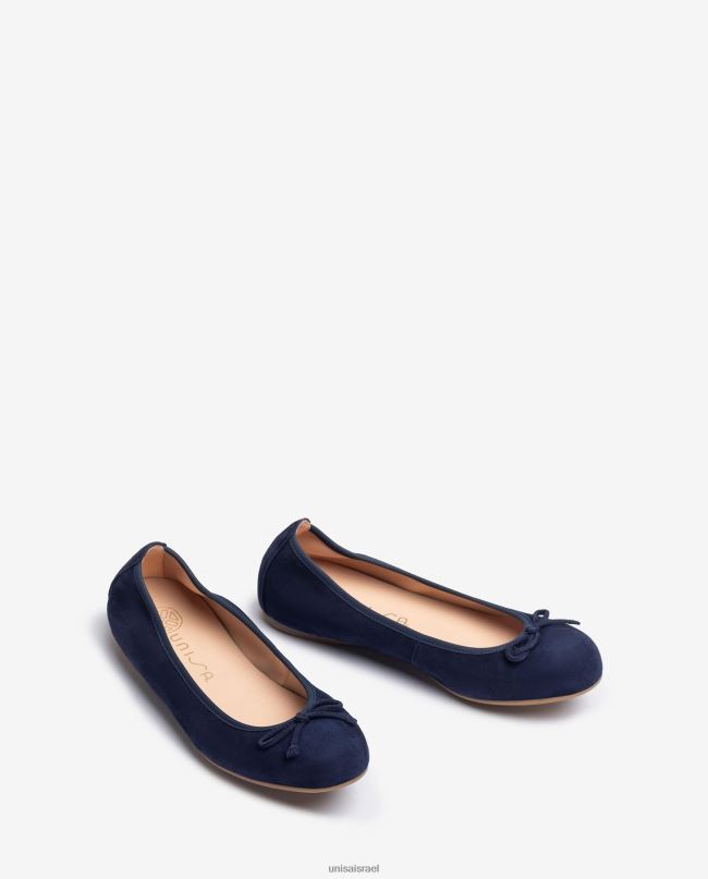 Unisa נעל בלרינה עגולה כְּחוֹל נשים V2BP2638