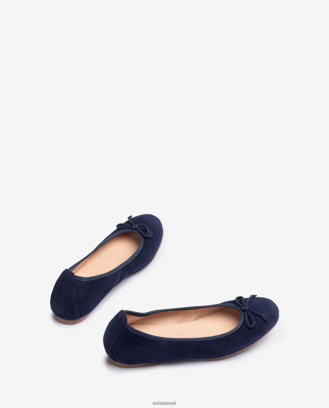 Unisa נעל בלרינה עגולה כְּחוֹל נשים V2BP2638