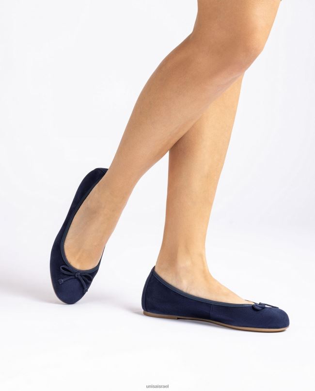 Unisa נעל בלרינה עגולה כְּחוֹל נשים V2BP2638