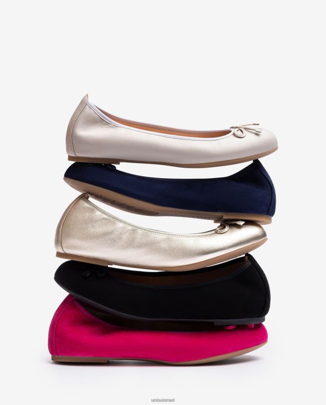 Unisa נעל בלרינה עגולה כְּחוֹל נשים V2BP2638