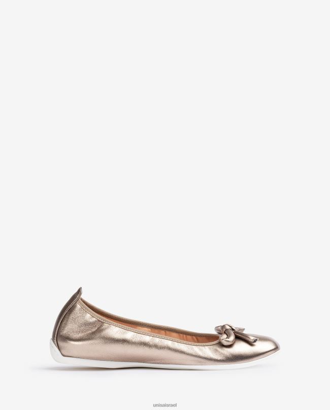 Unisa בלרינה בעלת אפקט מתכתי עם קשת בְּרוֹנזָה נשים V2BP2644