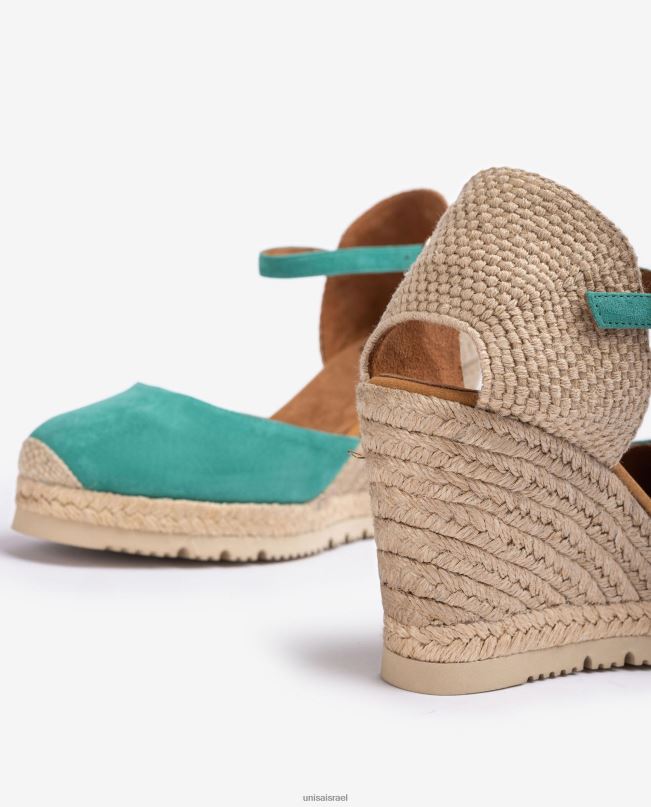 Unisa אספדריל בזמש ירוק נשים V2BP2690