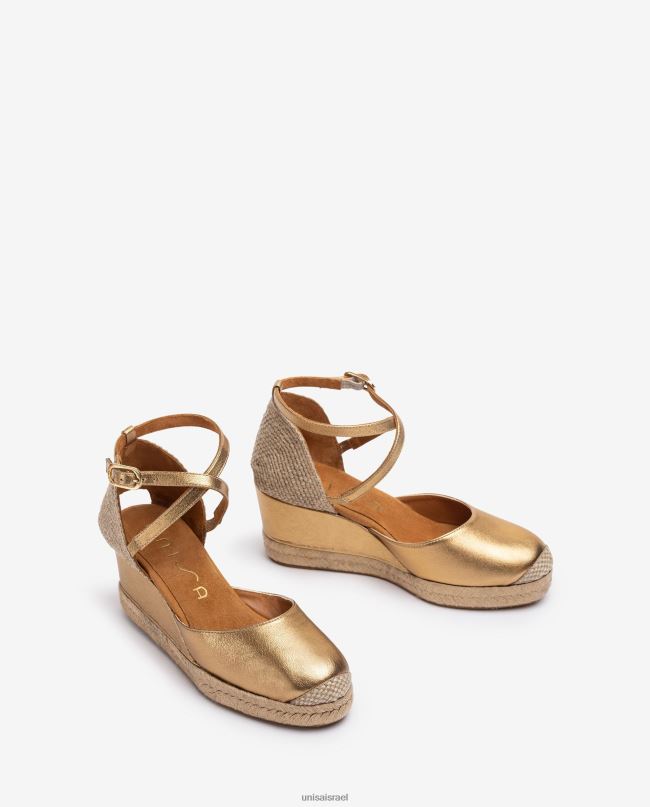 Unisa עקב אספדריל בגימור מתכתי מְעוּדָן נשים V2BP2788