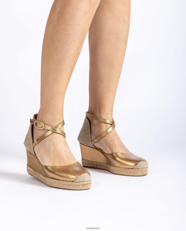 Unisa עקב אספדריל בגימור מתכתי מְעוּדָן נשים V2BP2788