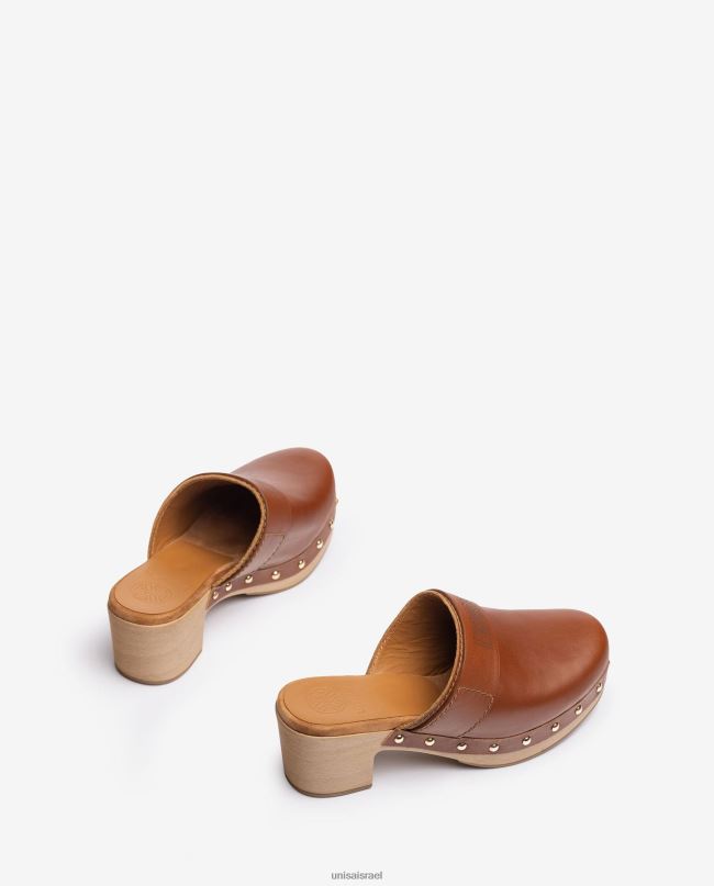 Unisa סתימה עשויה מעור חום נשים V2BP2807