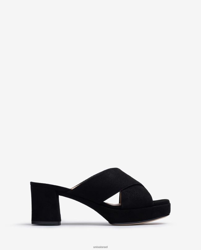 Unisa סנדל רצועות זמש אופנה נשים V2BP2824