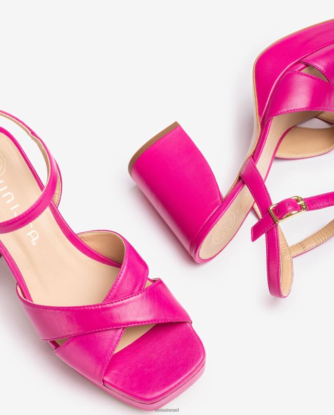 Unisa סנדל עם עקב רחב וָרוֹד נשים V2BP282