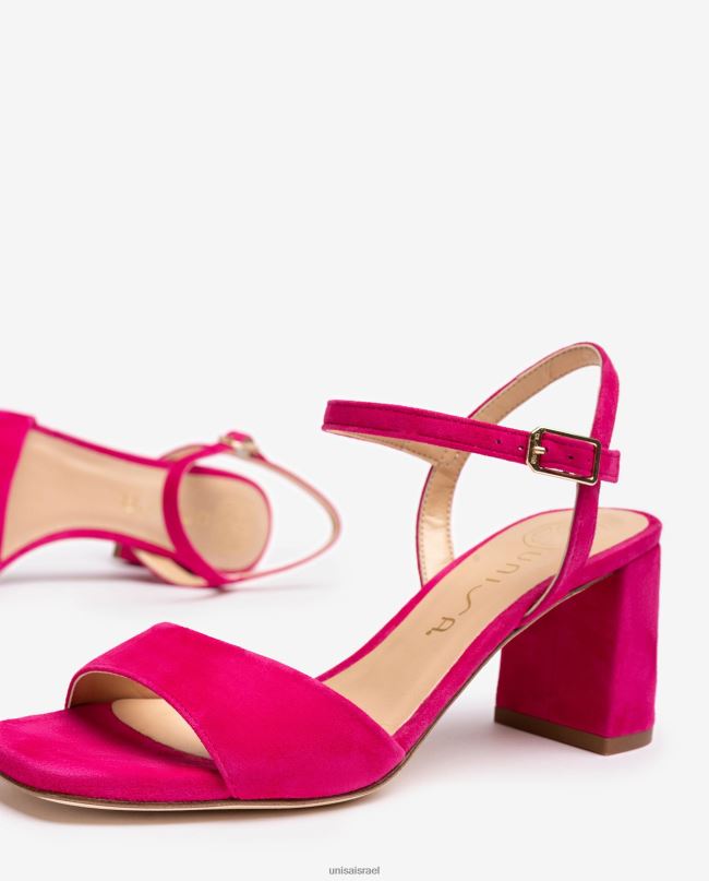Unisa סנדל סוליה מרובעת וָרוֹד נשים V2BP284
