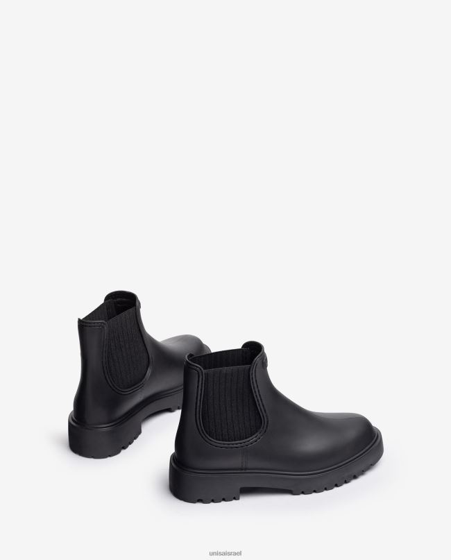 Unisa מגף גומי שָׁחוֹר נשים V2BP2864