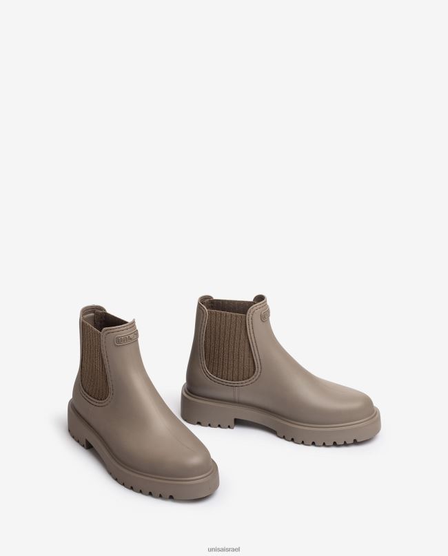 Unisa מגף גומי חום נשים V2BP2865