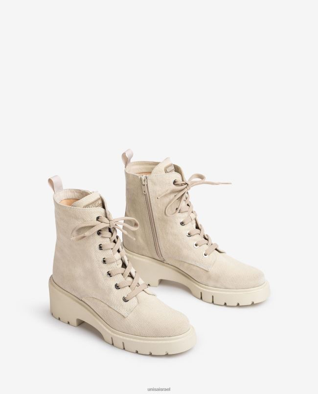 Unisa מגפוני אקולינו לבן נשים V2BP2874