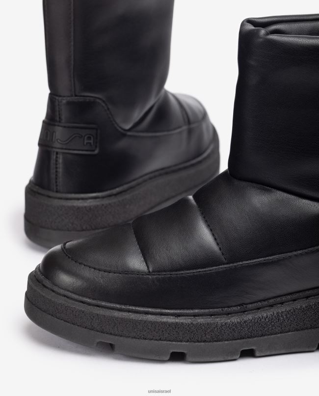 Unisa מגפי אפר סקי שָׁחוֹר נשים V2BP2903