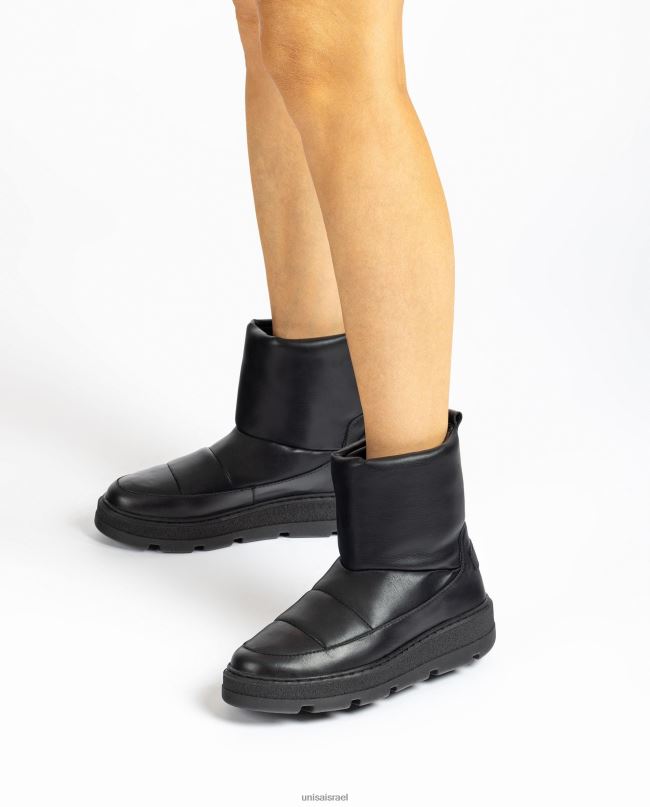 Unisa מגפי אפר סקי שָׁחוֹר נשים V2BP2903