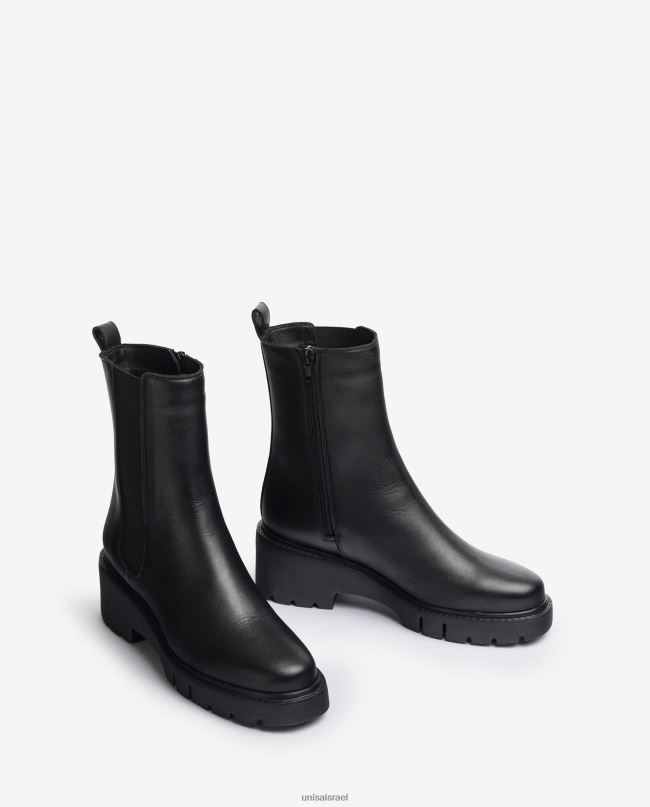 Unisa מגף צ'לסי עם רוכסן אופנה נשים V2BP2927