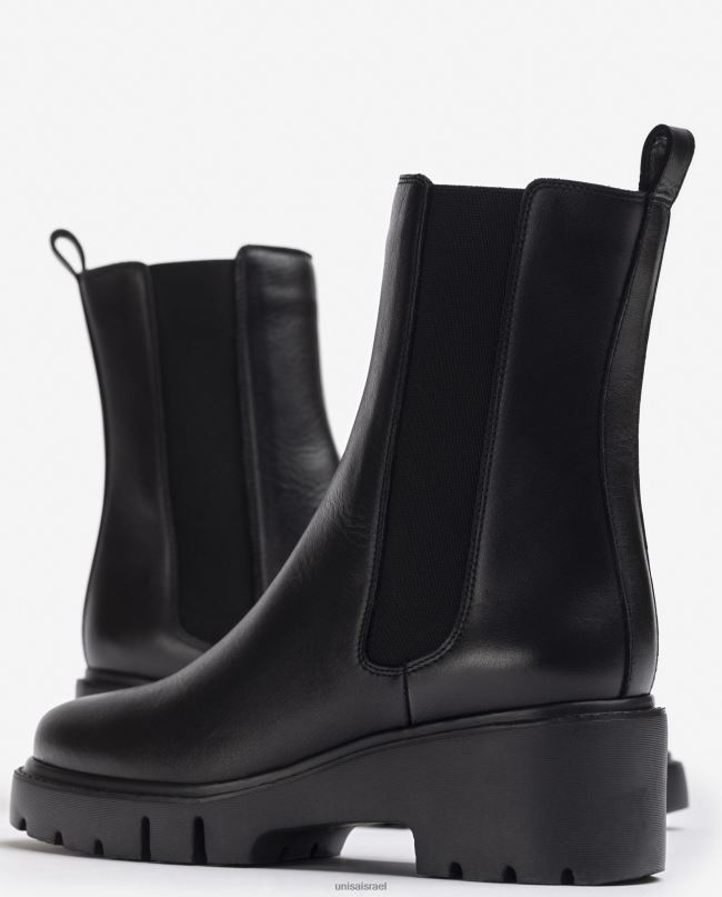 Unisa מגף צ'לסי עם רוכסן אופנה נשים V2BP2927