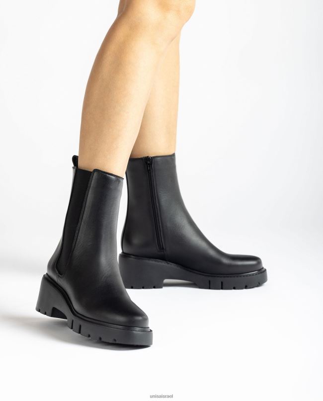 Unisa מגף צ'לסי עם רוכסן אופנה נשים V2BP2927