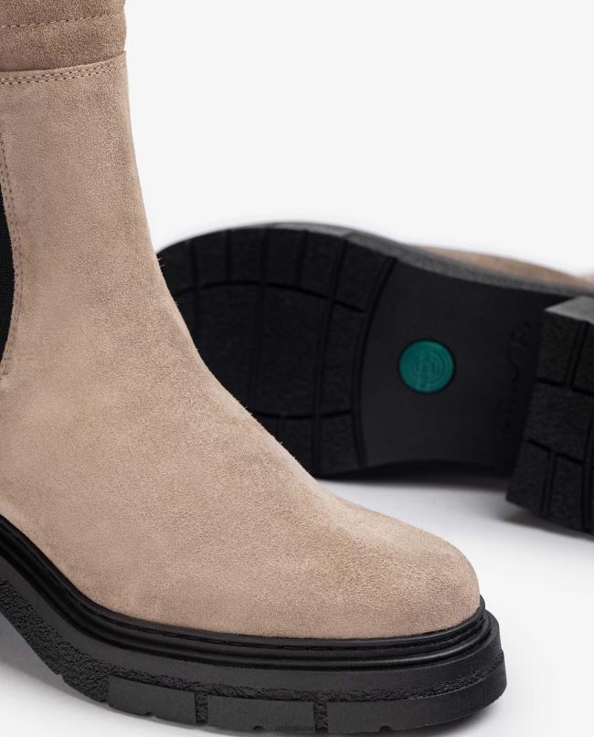 Unisa מגפוני צ'לסי עם מוט גבוה אופנה נשים V2BP2930