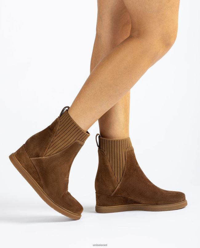 Unisa מגפי זמש עם טריז חום ילדים V2BP2944