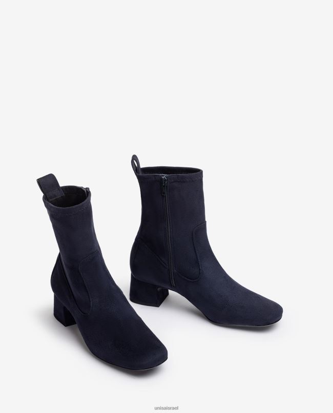 Unisa מגף קרסול עם אצבע מרובעת כְּחוֹל נשים V2BP2968