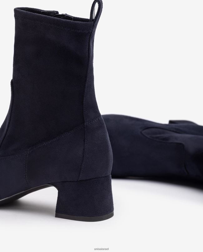 Unisa מגף קרסול עם אצבע מרובעת כְּחוֹל נשים V2BP2968