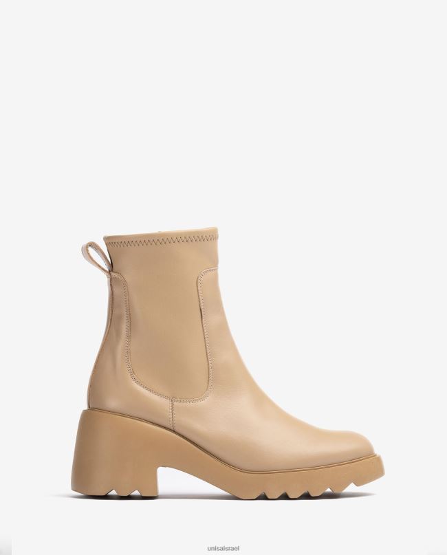 Unisa מגפון קרסול קל במיוחד עם קו רבע עליון בד נמתח אופנה נשים V2BP2980