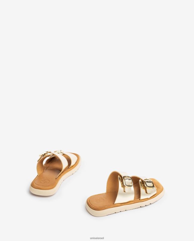 Unisa סנדל שטוח עם אבזם כפול מְעוּדָן נשים V2BP298