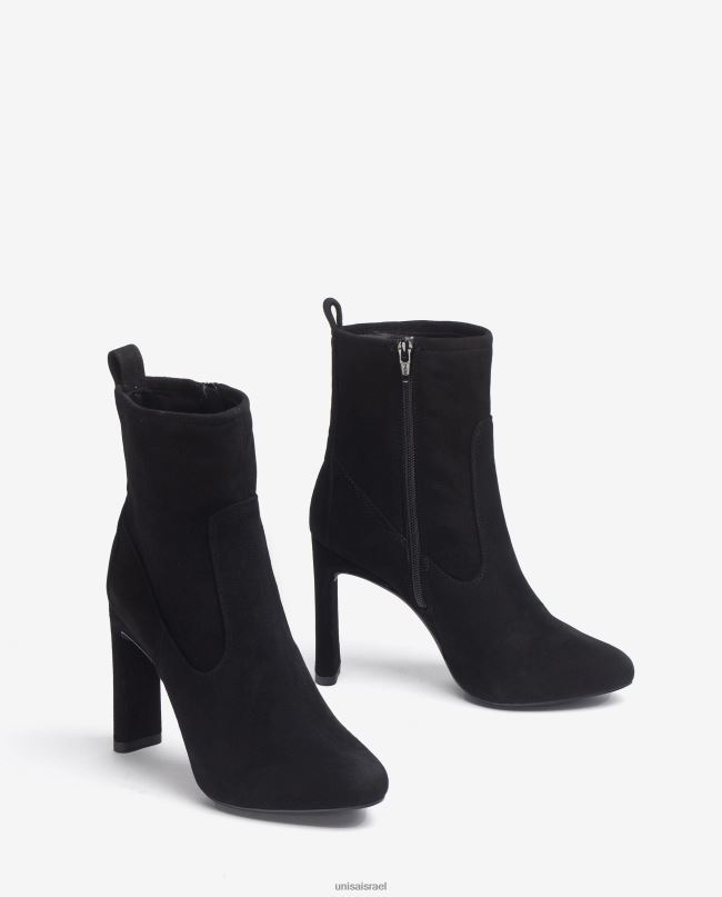 Unisa מגפי זמש עם עקב ופלטפורמה פנימית אופנה ילדים V2BP2999