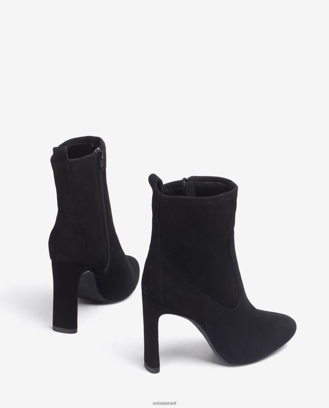 Unisa מגפי זמש עם עקב ופלטפורמה פנימית אופנה ילדים V2BP2999