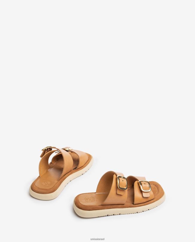 Unisa סנדל שטוח עם אבזם כפול מְעוּדָן נשים V2BP299