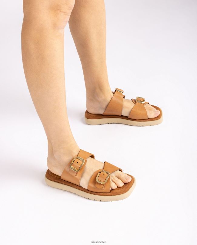 Unisa סנדל שטוח עם אבזם כפול מְעוּדָן נשים V2BP299