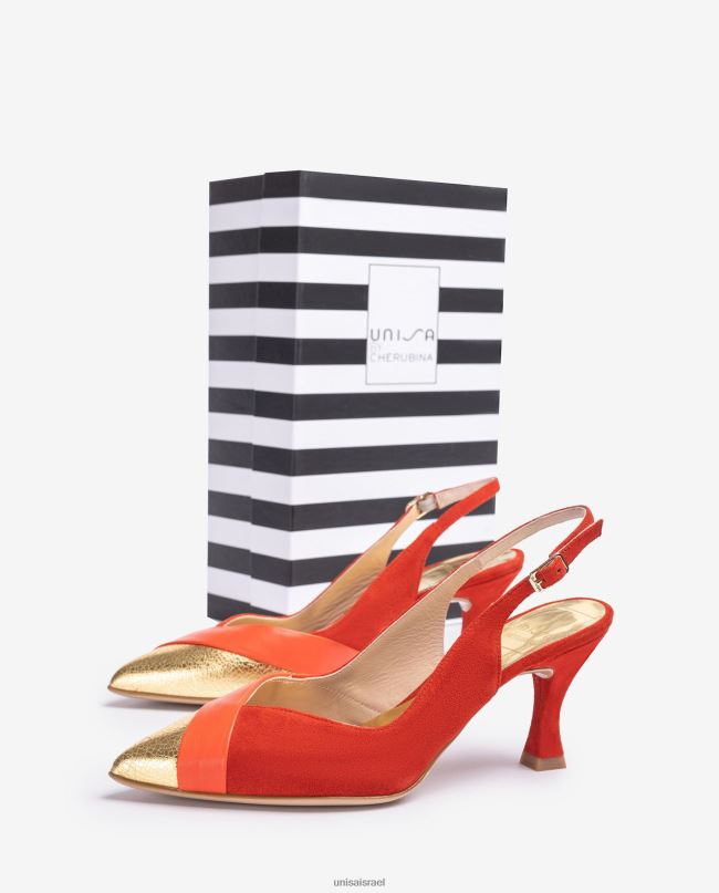 Unisa נעל מחודדת. אָדוֹם נשים V2BP21325