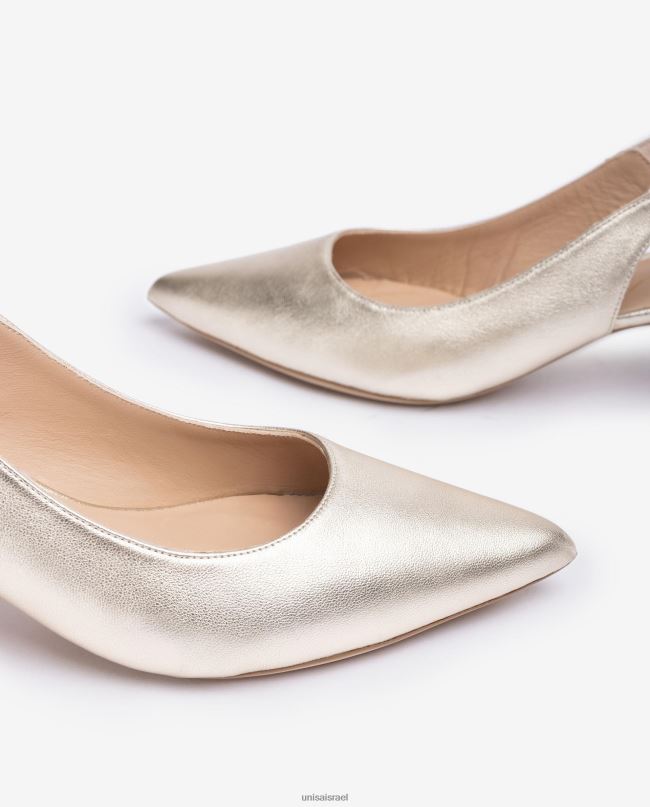 Unisa מתלה עור באפקט מתכתי אופנה נשים V2BP2500