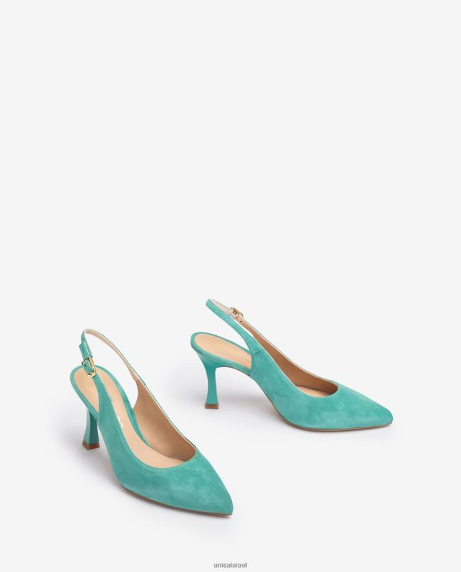 Unisa אצבע מחודדת מתלהק לאחור ירוק נשים V2BP2505