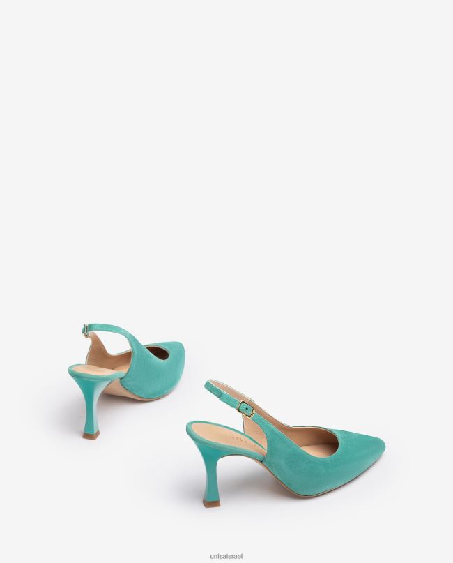 Unisa אצבע מחודדת מתלהק לאחור ירוק נשים V2BP2505