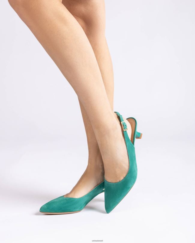 Unisa מנשא זמש לאחור ירוק נשים V2BP2507