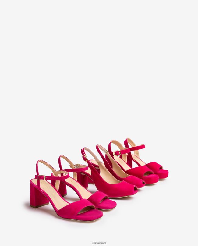 Unisa אצבע מרובעת מתנשא לאחור וָרוֹד נשים V2BP2526