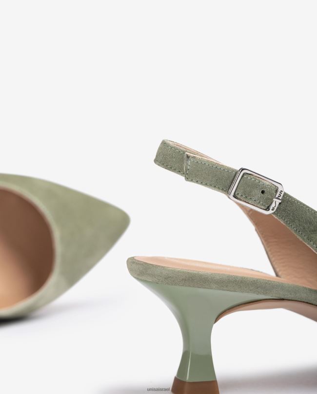 Unisa אצבע מחודדת ירוק נשים V2BP2544