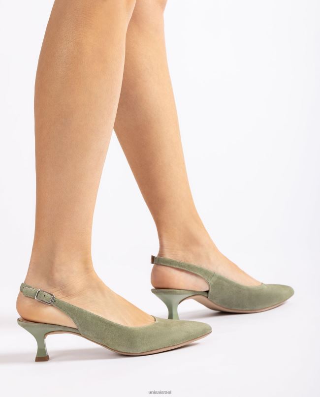 Unisa אצבע מחודדת ירוק נשים V2BP2544