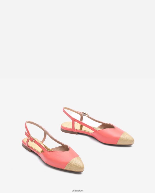 Unisa נעל slingback שטוחה בשני גוונים מְעוּדָן נשים V2BP21327