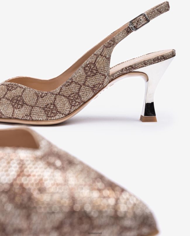 Unisa slingback עם עקב צבוע מְעוּדָן נשים V2BP2516